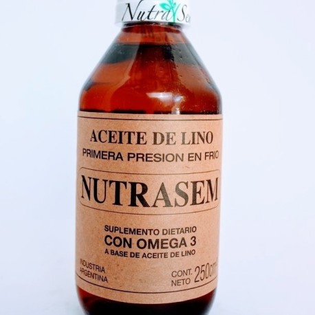 ACEITE DE LINO O LINAZA, 1ª presión en frio Bio