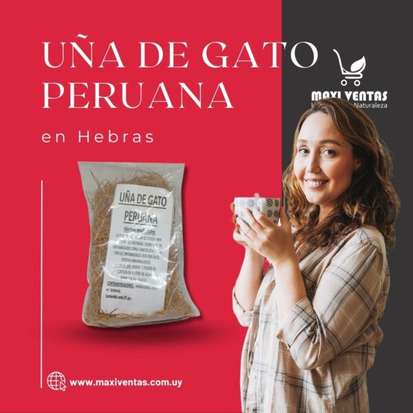 Uña de Gato Peruana en Hebras