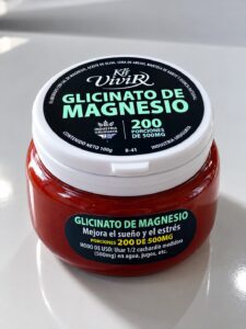 Glicinato de Magnesio polvo 100 gr
