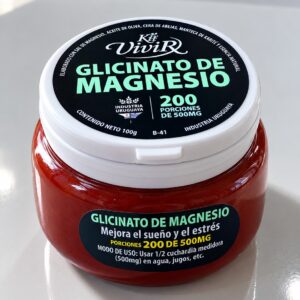 Glicinato de Magnesio polvo 100 gr