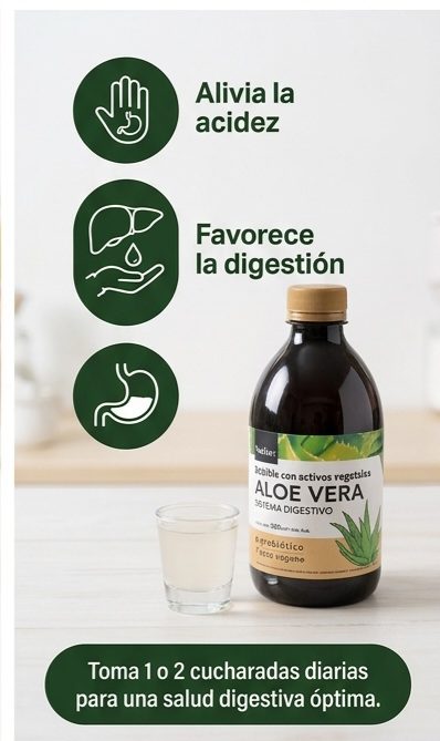 Aloe Vera Bebible con activos vegetales Con.Neto 500 cm - Imagen 2