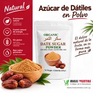 Azúcar De Dátil Organic 120g