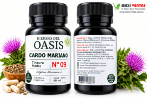 Cardo Mariano N.º 09 de Hierbas del Oasis, 60 ml
