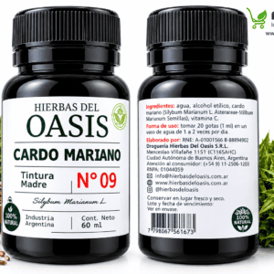 Cardo Mariano de Hierbas del Oasis, 60 ml