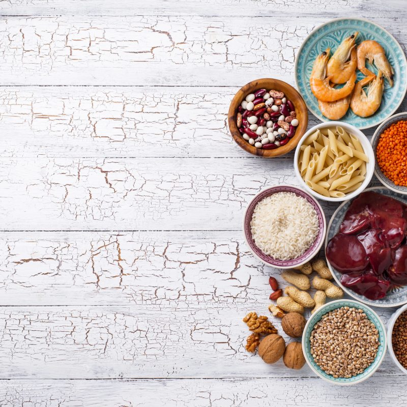 Natural products sources of copper. Food containing Cu